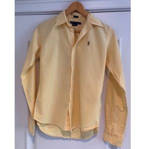 Ralph Lauren Polo Yellow Button Down - LIKE NEW!
